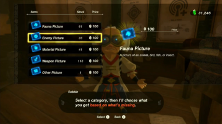 TotK Buy Photos from Robbie