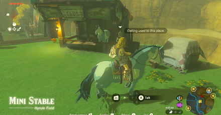 Tears of the Kingdom TOTK - Lookout Mini Stable