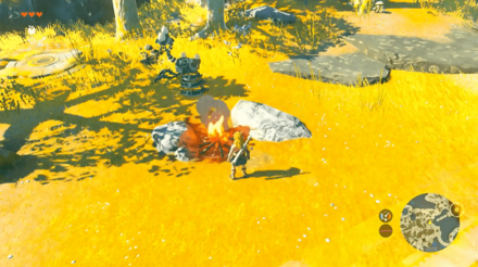 Zelda TotK - Campfire