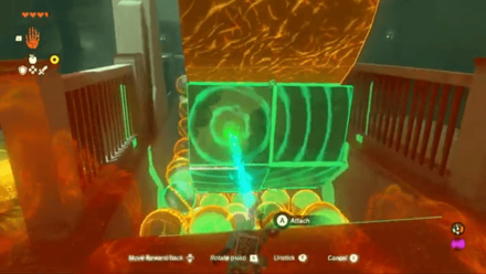 Zelda TOTK Zanmik Shrine  Step 3