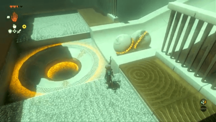 Zelda TOTK Zanmik Shrine  Step 6