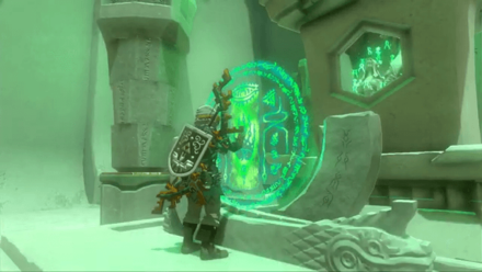 Zelda TOTK Zanmik Shrine  Step 8