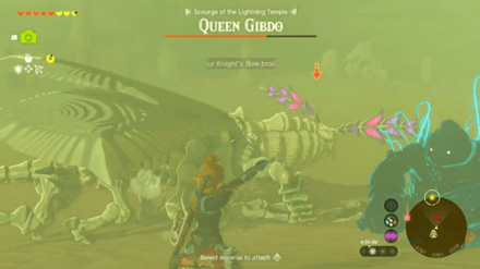 Zelda TotK - Melee Queen Gibdo When She Turns White