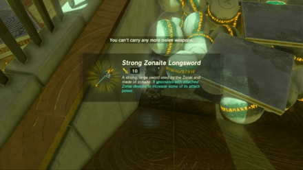 Zanmik Shrine Chest Reward