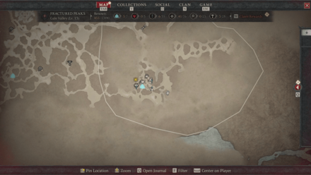 Diablo 4 Unyielding Flesh Map Location