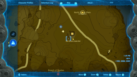 New Serenne Stable Well Entrance Map Image