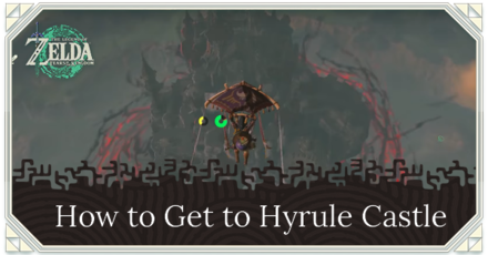Zelda TotK - How to Get to Hyrule Castle