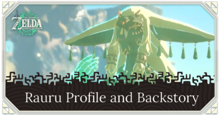 Zelda TotK - Rauru Backstory Temple of Time