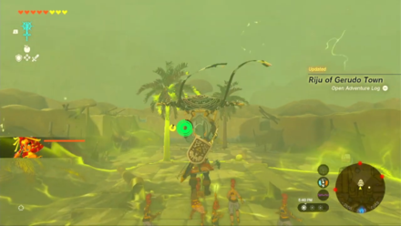 TotK - defending Gerudo Town from the Gibdo swarm