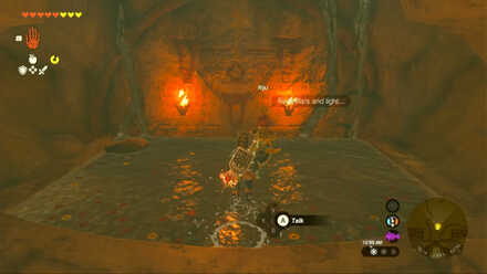 Zelda TotK - Gerudo Secret Hideout Mural
