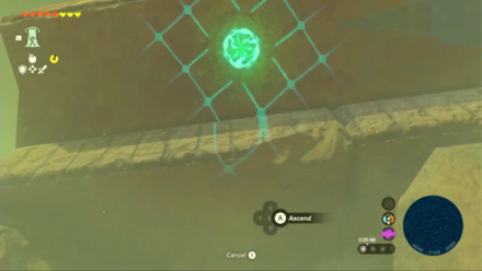 TotK - Ascending on the first pillar