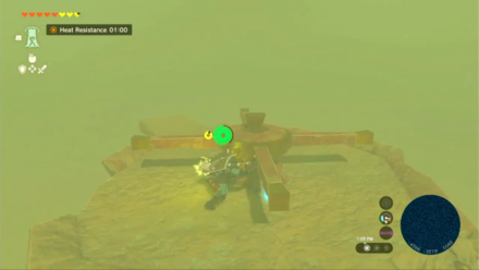 TotK - structure with wheel crank