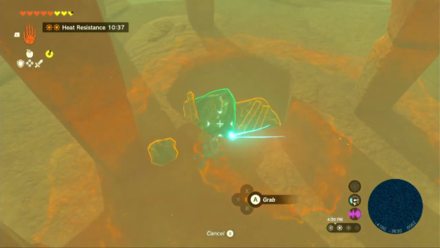 TotK - stones and sticks on the third pillar