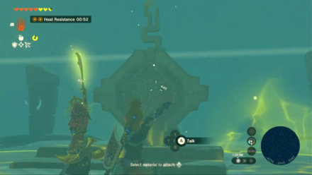 TotK - striking the mechanism with lightning