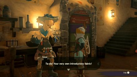 TOTK - Sayge Gives the Cece Fabric