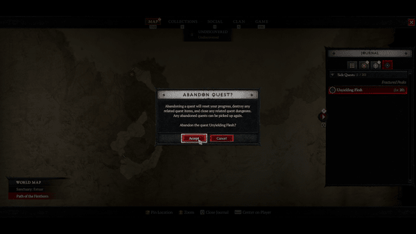 Diablo 4 Unyielding Flesh Bugged