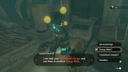 TotK - Trade Crystallized Charges for Energy Wells