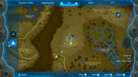 Tears of the Kingdom - Mount Rhoam