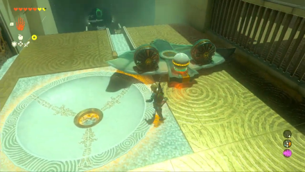 Zelda TotK Orochium Shrine Wing Zonai Device with Orb