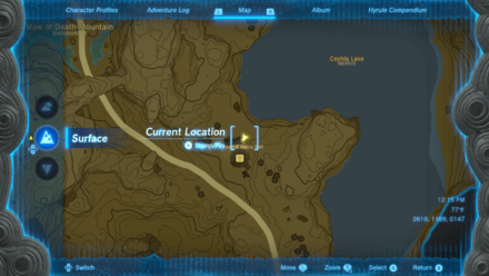 Foothill Stable Well Entrance Map Image