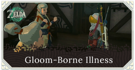 Zelda Tears of the Kingdom TotK Gloom-Borne Illness Top Banner