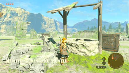 Maritta Exchange Ruins Well Entrance Overworld Image