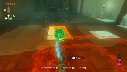 Zelda TotK Ishodag Shrine Wooden Platform with Fan