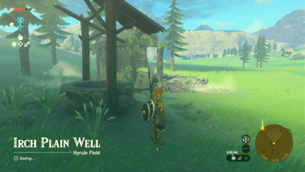 Irch Plain Well Entrance Overworld Image