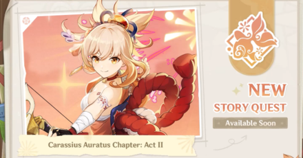 Genshin - Yoimiya Story Quest