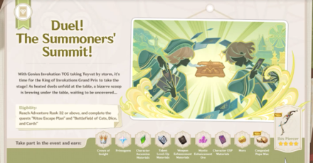 Genshin Impact - Duel The Summoner