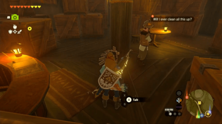 Zelda TotK - Piaffe, Packed Away Quest