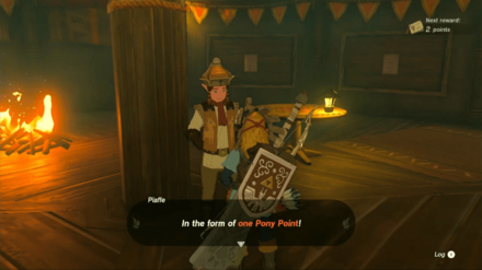 Zelda Tears of the Kingdom TOTK - Piaffe, Packed Away Reward