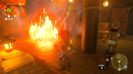 Zelda Tears of the Kingdom TOTK - Piaffe, Packed Away Destroy the Wooden Boxes