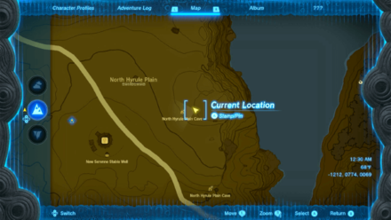 Zelda Tears of the Kingdom TotK - Climbing Gear Map Location