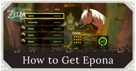 Zelda TotK - How to Get Epona