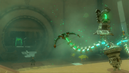 Zelda TotK Yamiyo Shrine Step 1