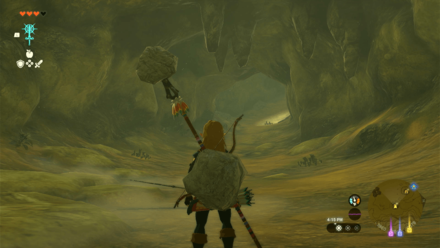 Gisa Crater Cave Entrance Overworld Image