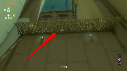 Zelda TotK Makasura Shrine Ascend