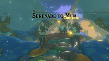 Zelda Tears of the Kingdom TOTK - Serenade to Mija Quest End