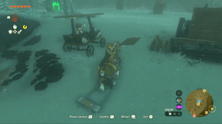 Zelda Tears of the Kingdom TOTK - Serenade to Mija Get Horse that Can Pull the Wagon