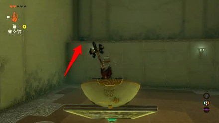Zelda TotK Makasura Shrine Chest on Platform