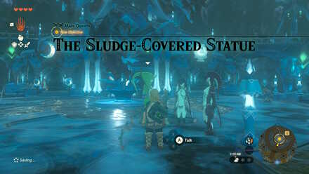 Tears of the Kingdom TOTK The Sludge-Covered Statue How to Unlock