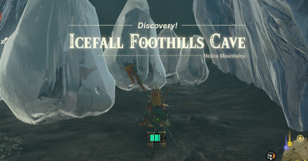 Icefall Foothills Cave Entrance Overworld Image
