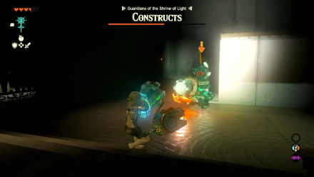 Zelda TotK Simosiwak Shrine Aisle Construct