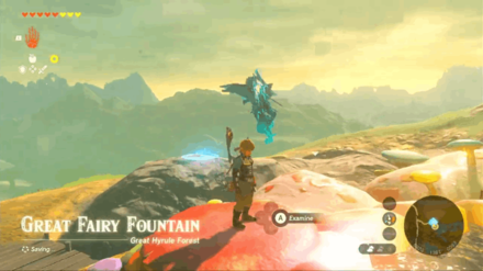 Zelda Tears of the Kingdom TotK - Great Fairy Tera Overworld Location