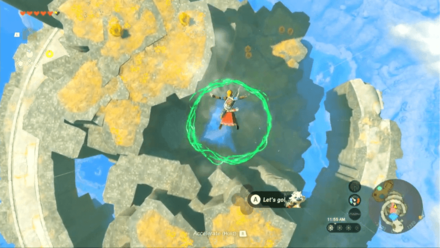 Zelda TotK Taunhiy Shrine Step 3