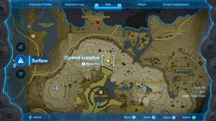 Zelda TotK - Toto Lake and Jiahto Location