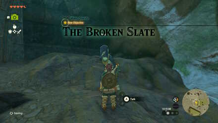 Zelda Tears of the Kingdom TotK - The Broken Slate how to unlock