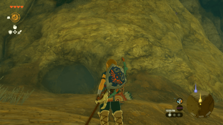 Tanagar Canyon East Cave Entrance Overworld Image