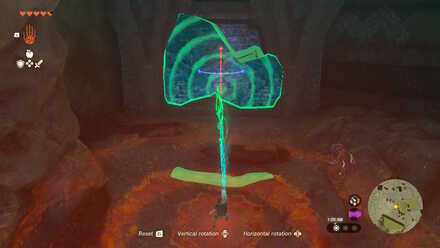 Zelda Tears of the Kingdom TotK - inserting the fragment into the broken slate